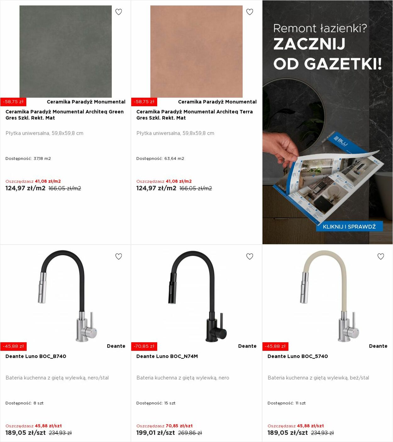 Gazetka Blu Salony Łazienek 03.11.2025 - 09.11.2025