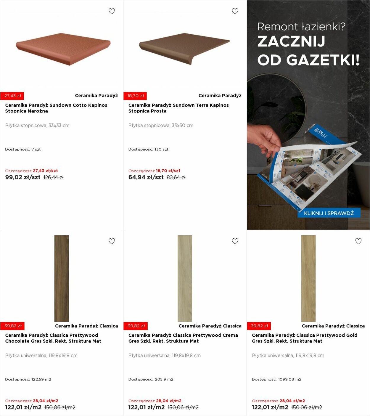 Gazetka Blu Salony Łazienek 03.11.2025 - 09.11.2025