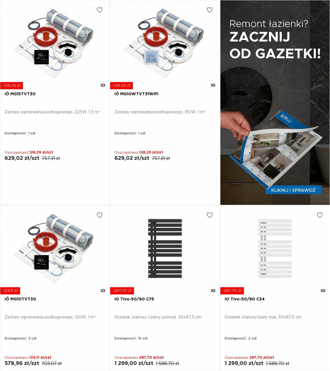 Gazetka Blu Salony Łazienek 03.11.2025 - 09.11.2025