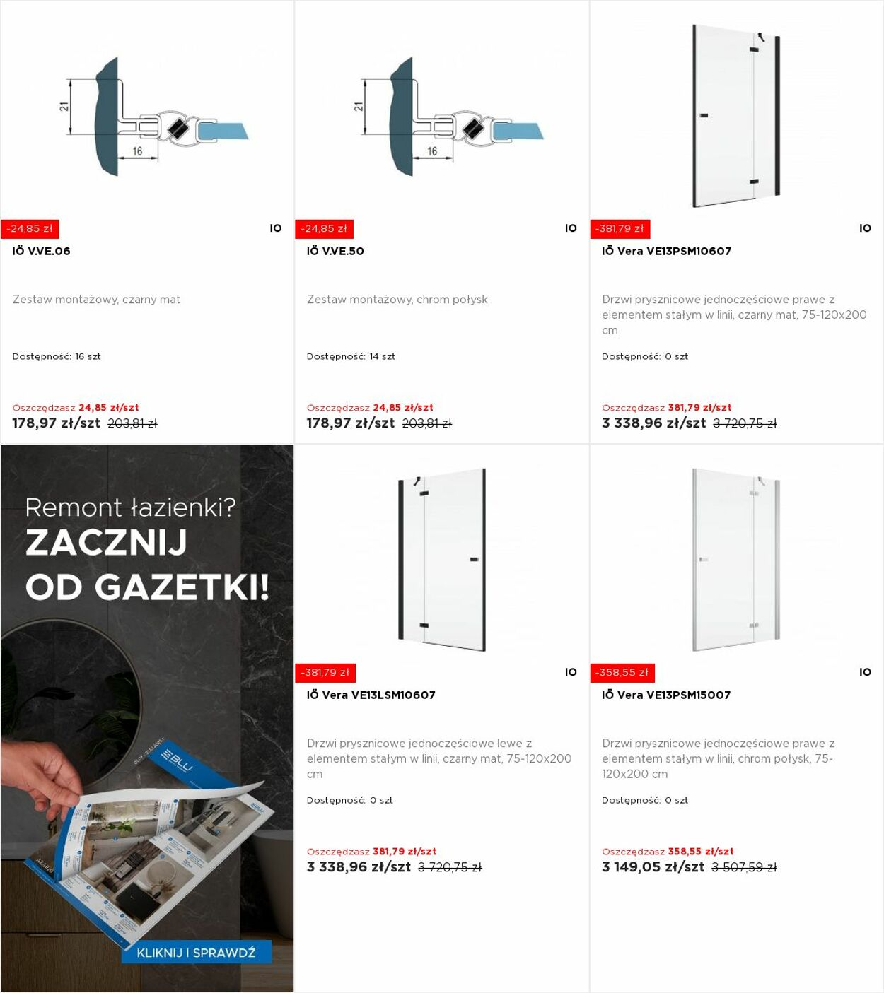 Gazetka Blu Salony Łazienek 11.08.2025 - 17.08.2025