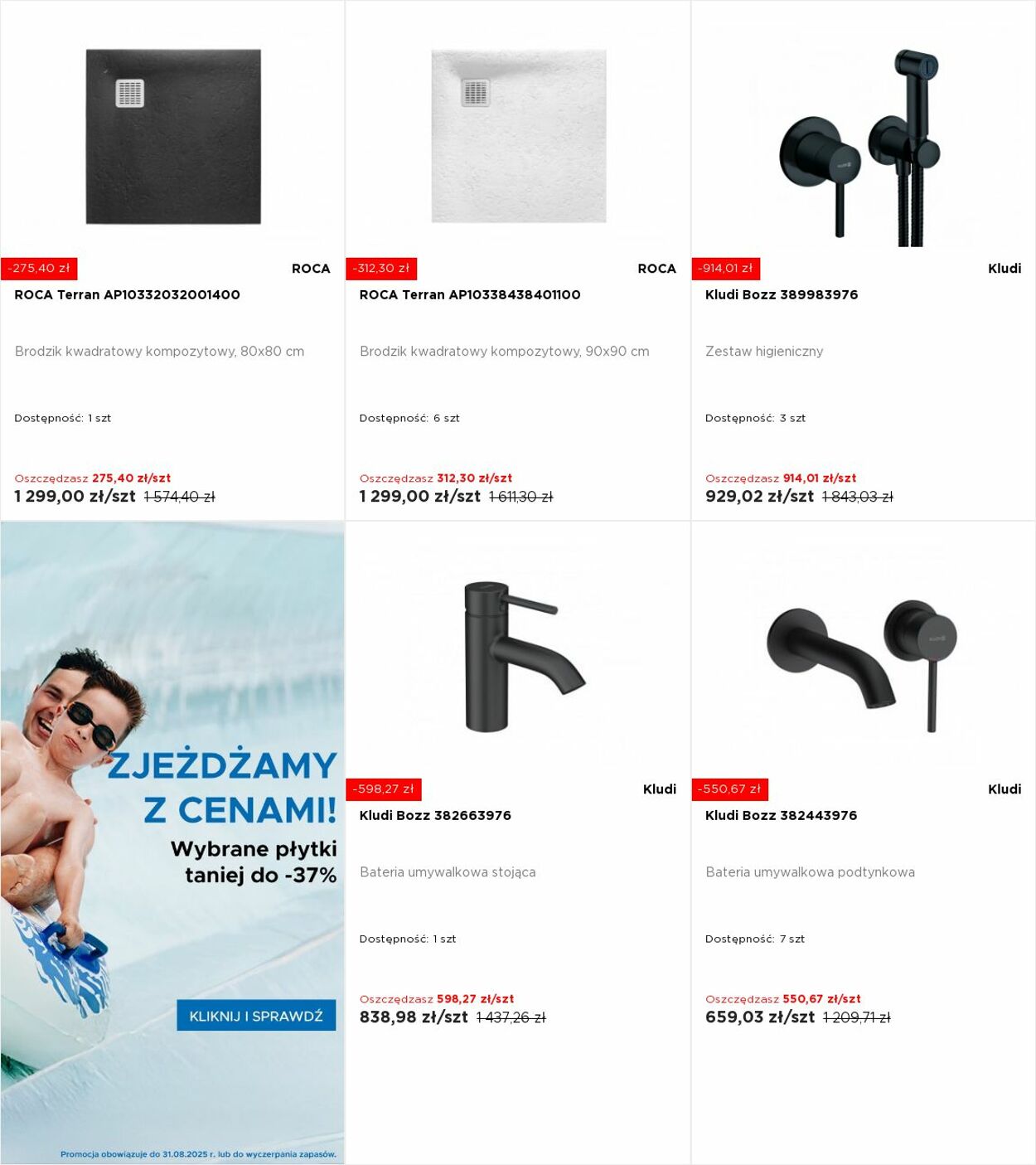 Gazetka Blu Salony Łazienek 11.08.2025 - 17.08.2025