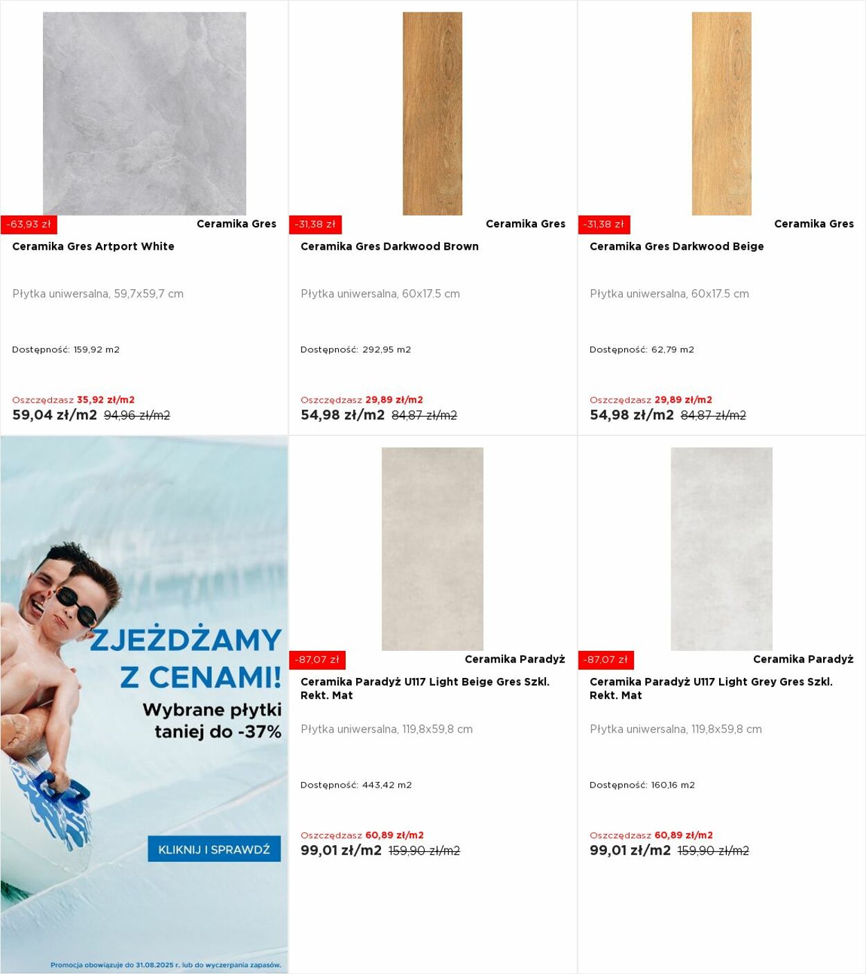 Gazetka Blu Salony Łazienek 11.08.2025 - 17.08.2025