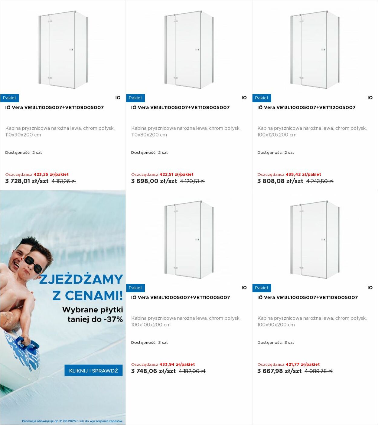 Gazetka Blu Salony Łazienek 11.08.2025 - 17.08.2025