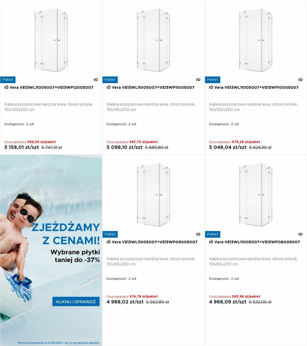 Gazetka Blu Salony Łazienek 11.08.2025 - 17.08.2025