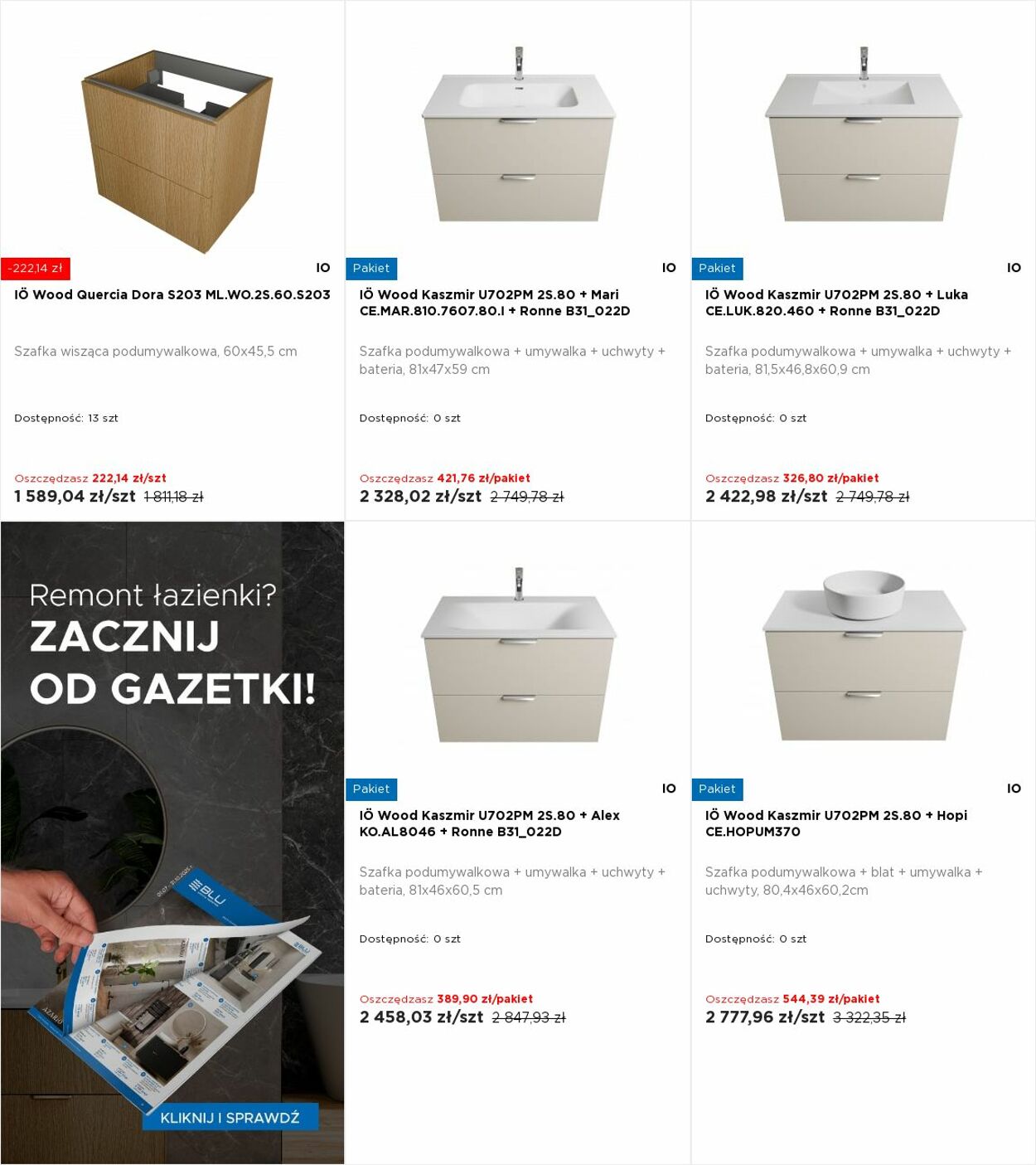 Gazetka Blu Salony Łazienek 11.08.2025 - 17.08.2025