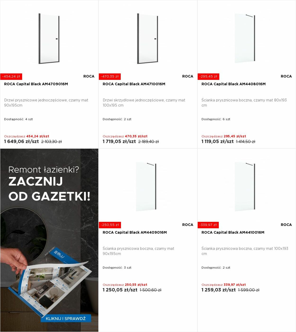 Gazetka Blu Salony Łazienek 11.08.2025 - 17.08.2025