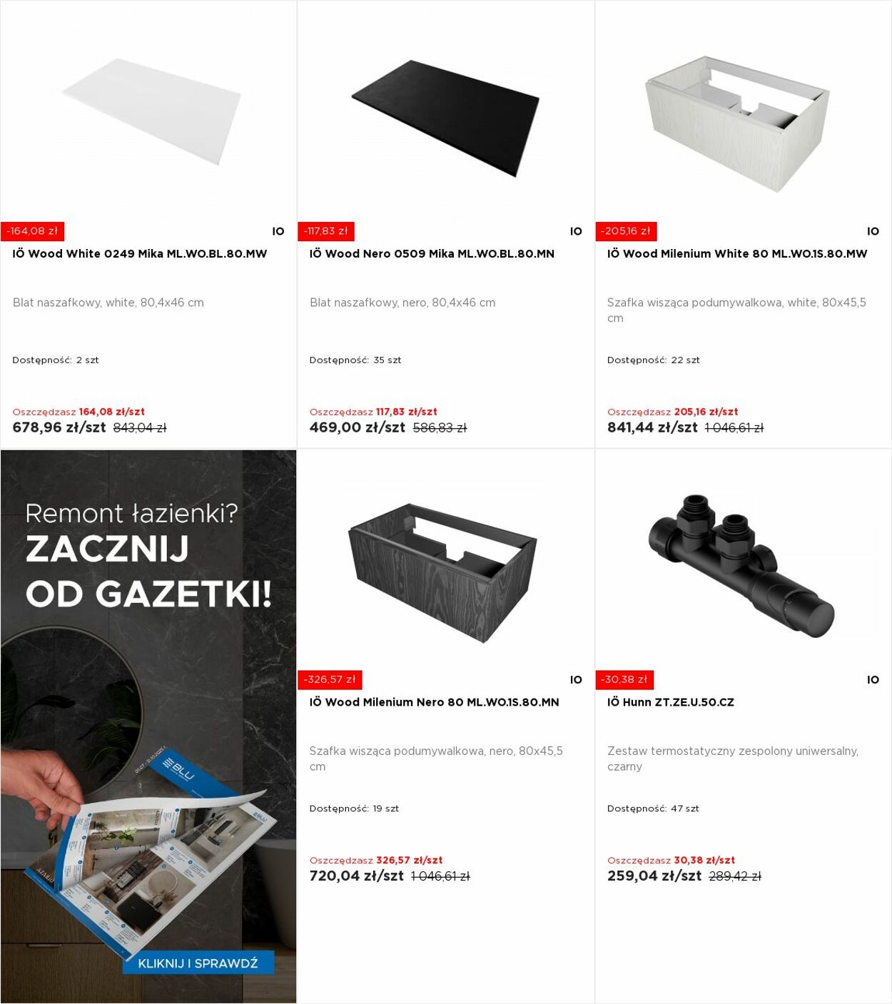 Gazetka Blu Salony Łazienek 11.08.2025 - 17.08.2025