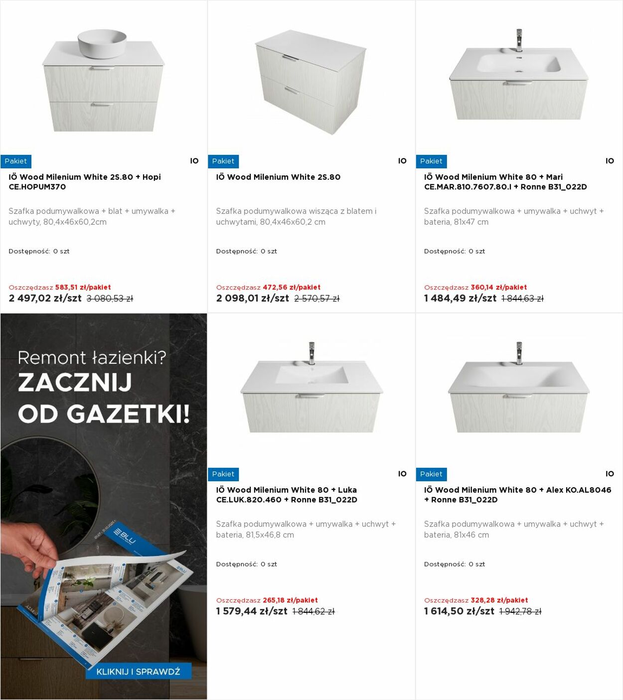 Gazetka Blu Salony Łazienek 11.08.2025 - 17.08.2025