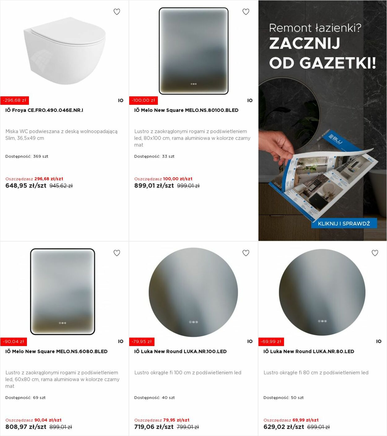 Gazetka Blu Salony Łazienek 25.08.2025 - 31.08.2025