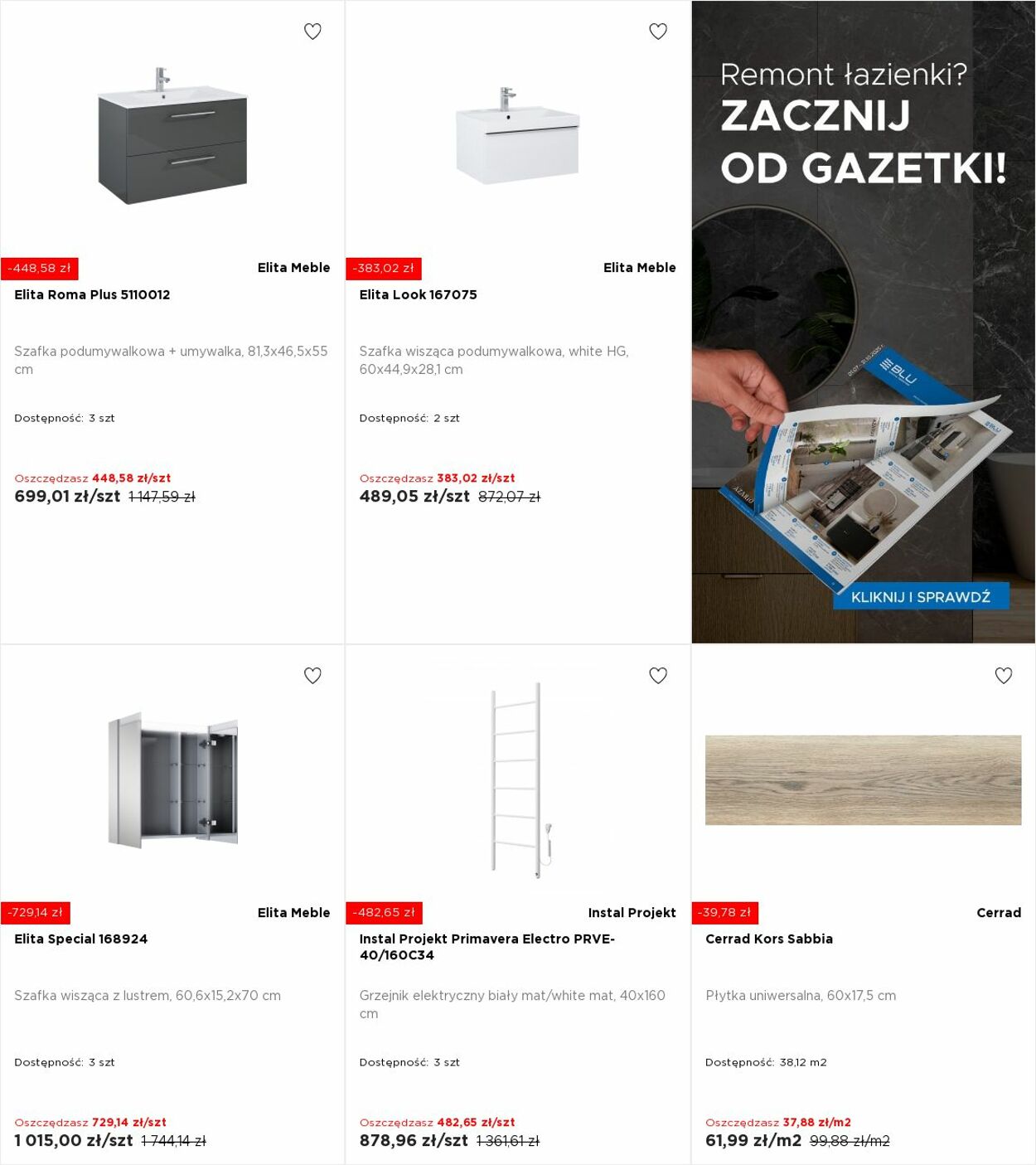 Gazetka Blu Salony Łazienek 25.08.2025 - 31.08.2025