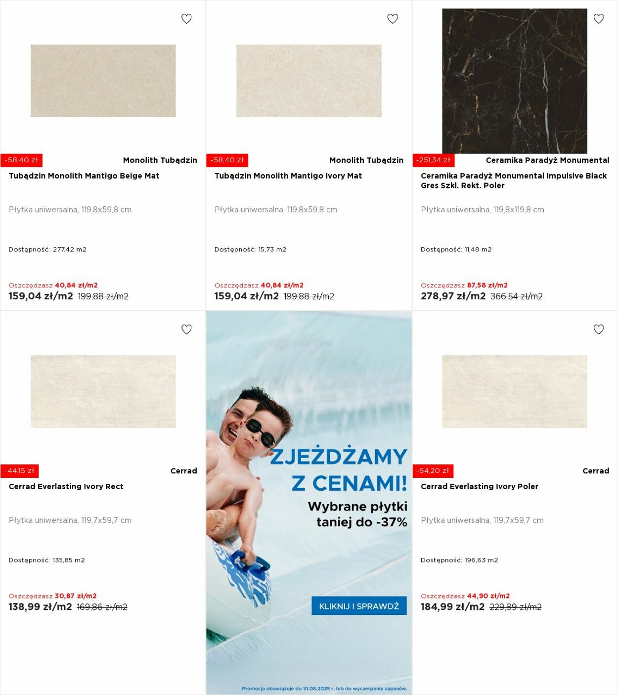 Gazetka Blu Salony Łazienek 25.08.2025 - 31.08.2025