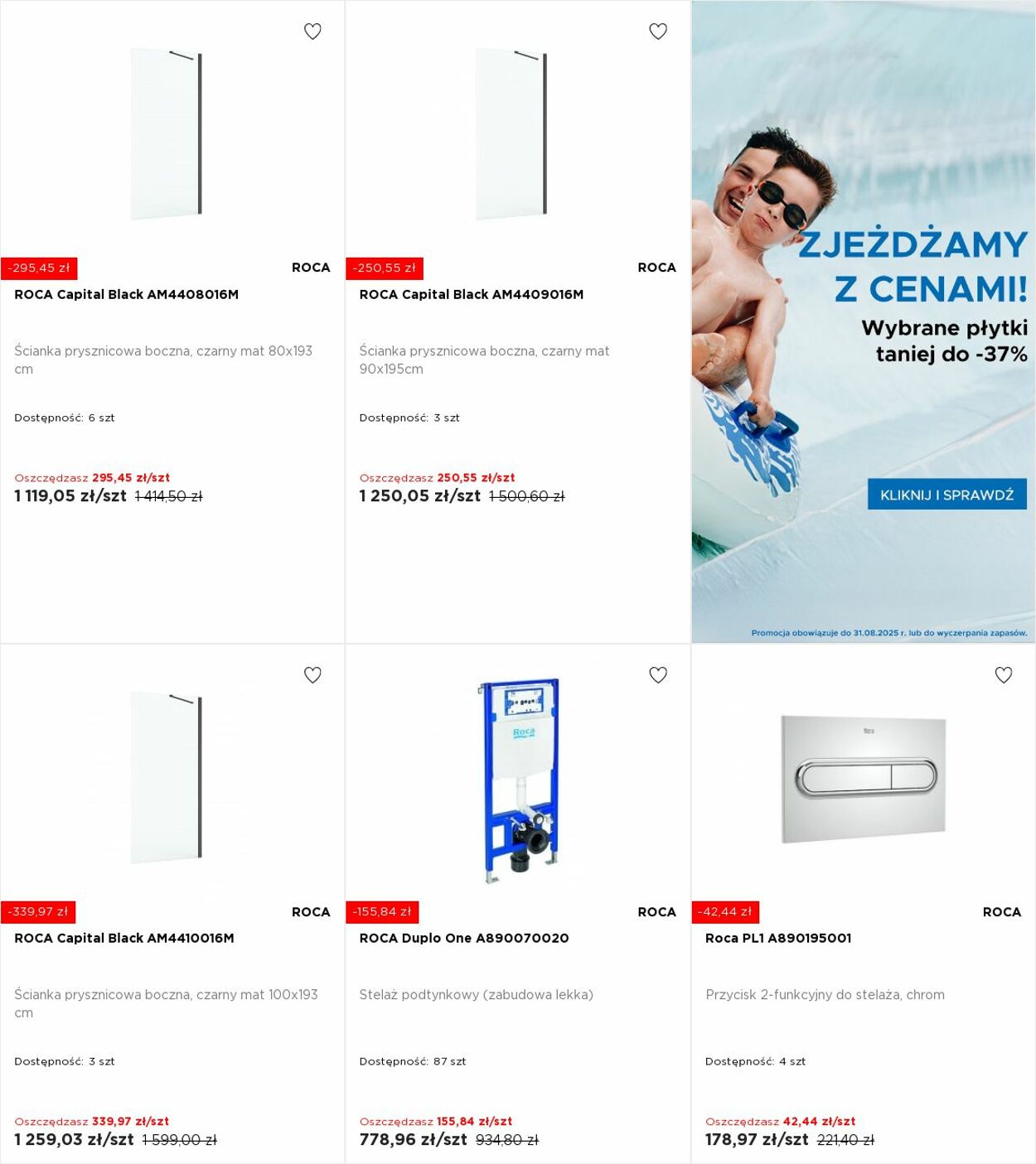 Gazetka Blu Salony Łazienek 25.08.2025 - 31.08.2025