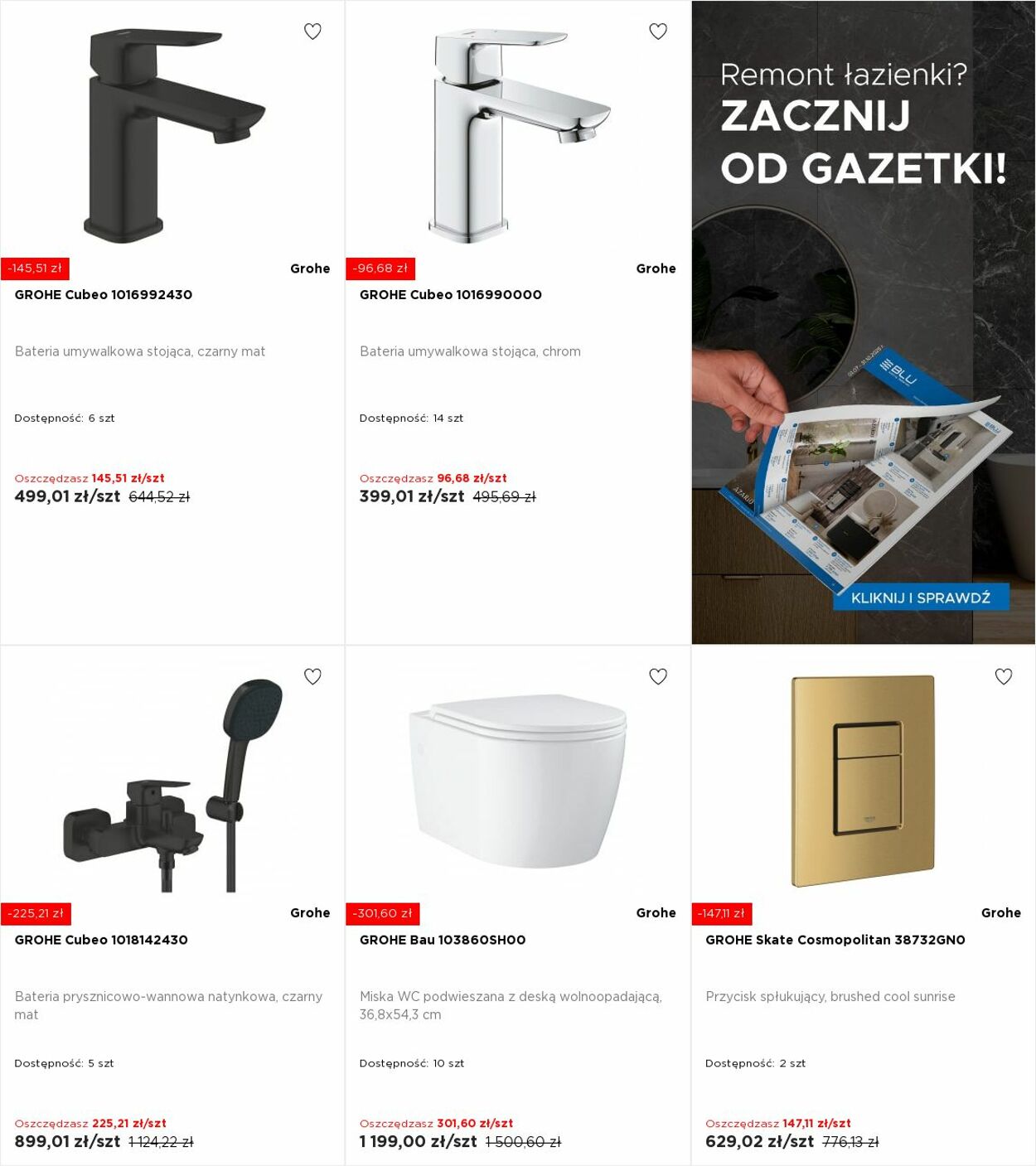 Gazetka Blu Salony Łazienek 25.08.2025 - 31.08.2025