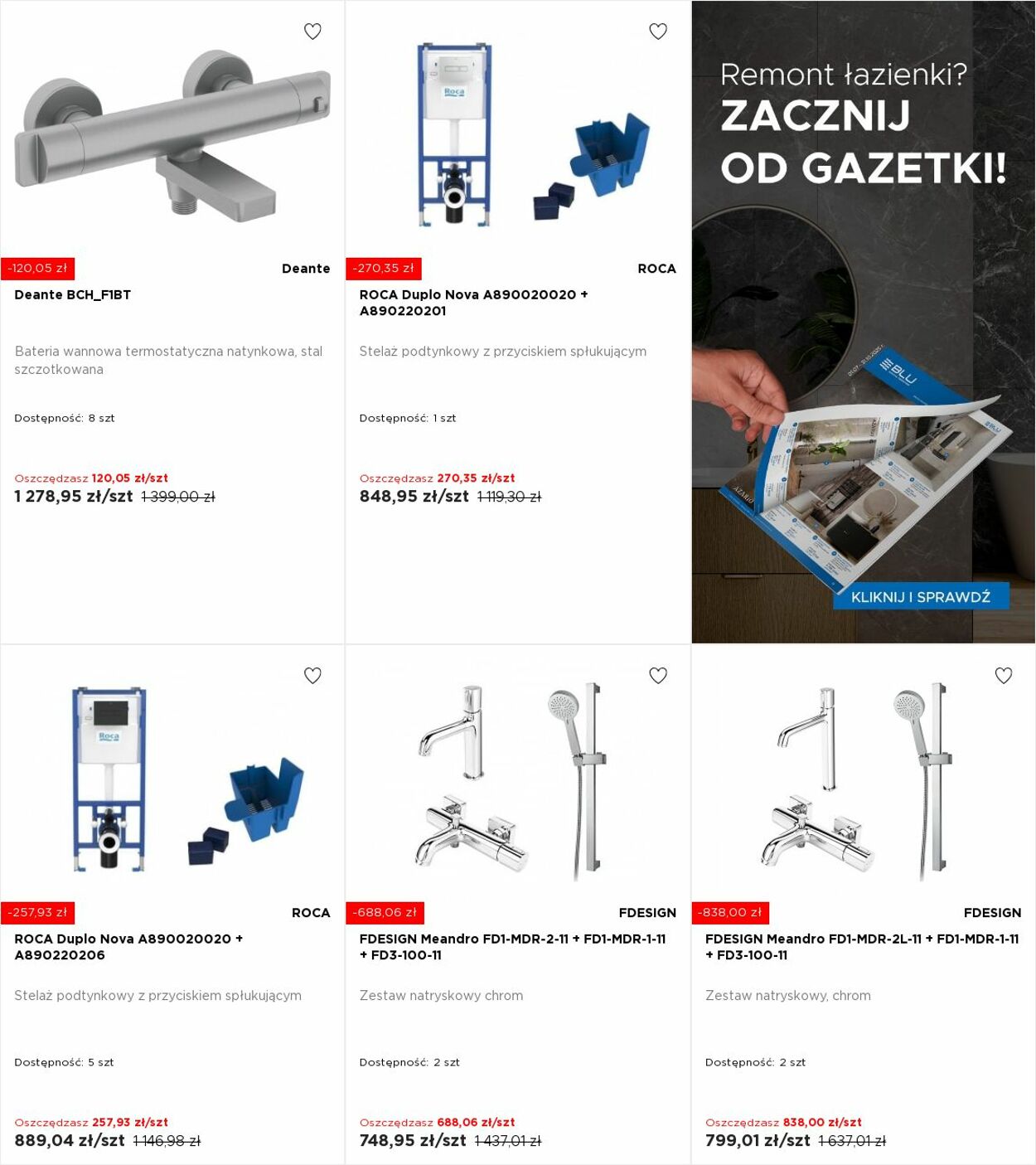 Gazetka Blu Salony Łazienek 25.08.2025 - 31.08.2025