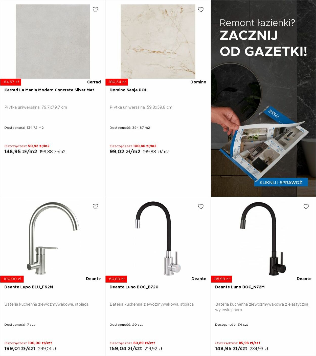 Gazetka Blu Salony Łazienek 25.08.2025 - 31.08.2025