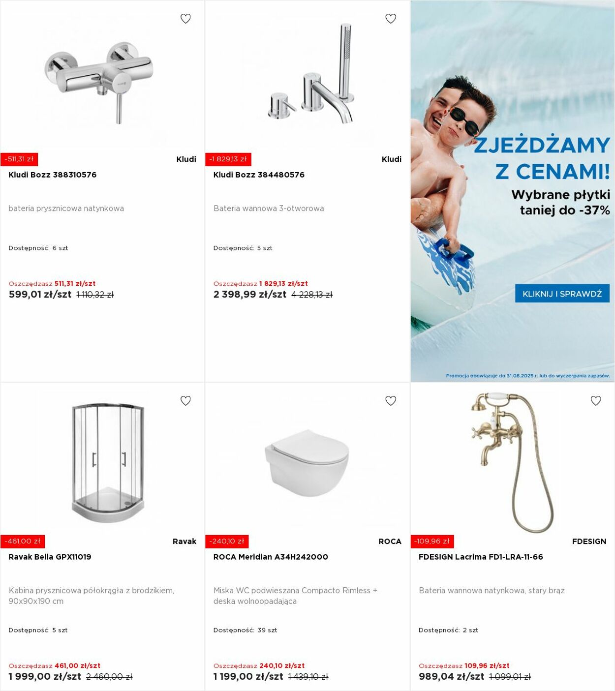 Gazetka Blu Salony Łazienek 25.08.2025 - 31.08.2025
