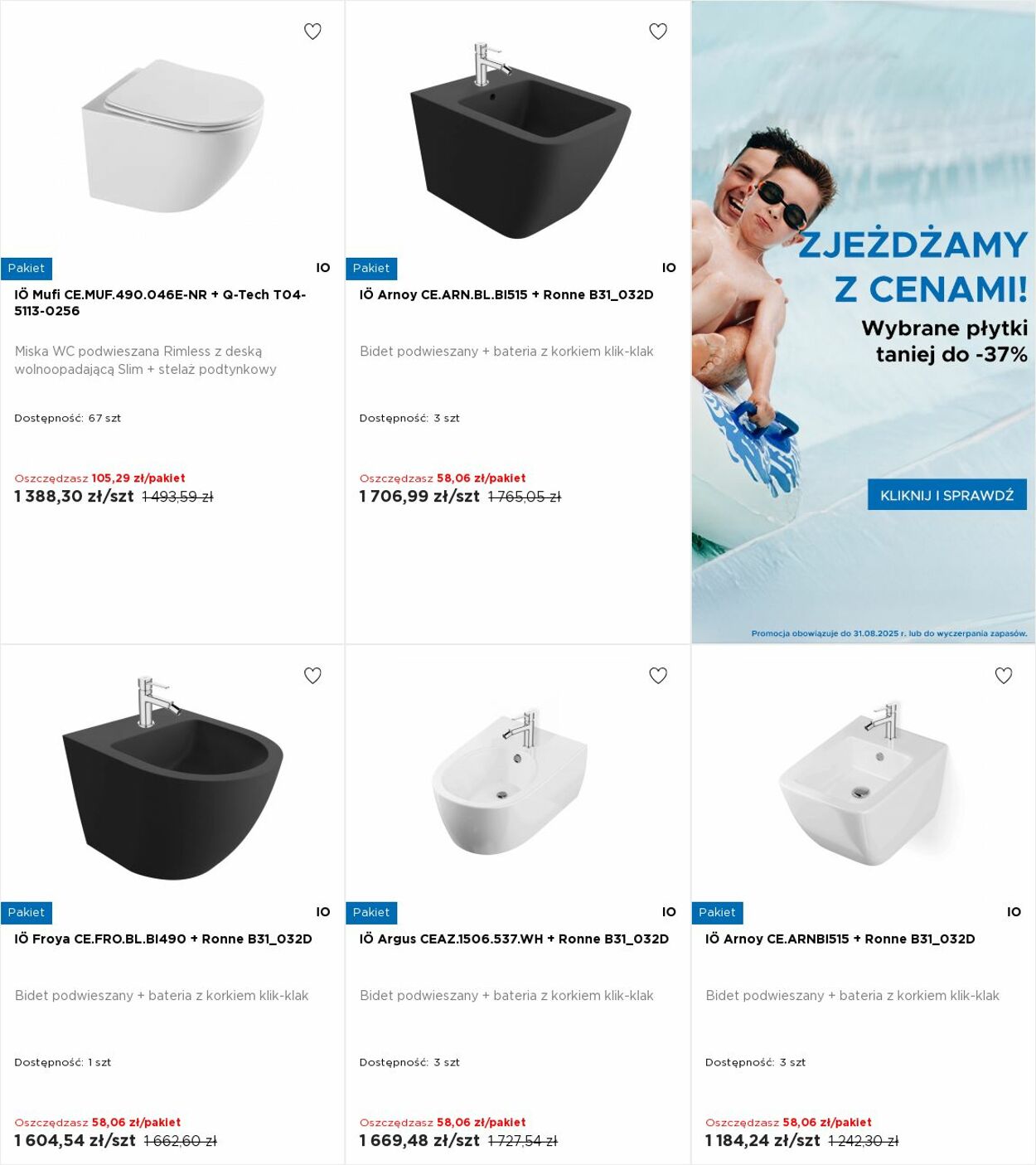 Gazetka Blu Salony Łazienek 25.08.2025 - 31.08.2025