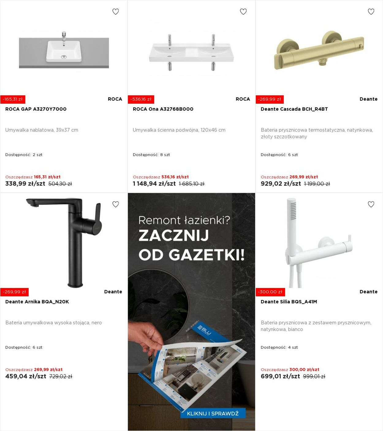 Gazetka Blu Salony Łazienek 25.08.2025 - 31.08.2025
