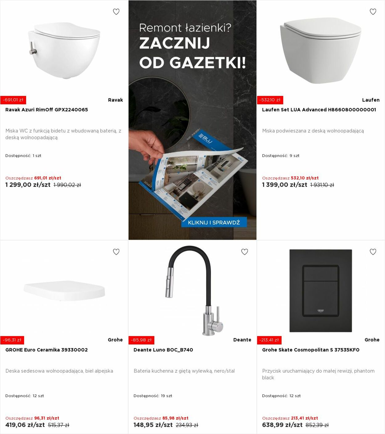 Gazetka Blu Salony Łazienek 08.09.2025 - 14.09.2025