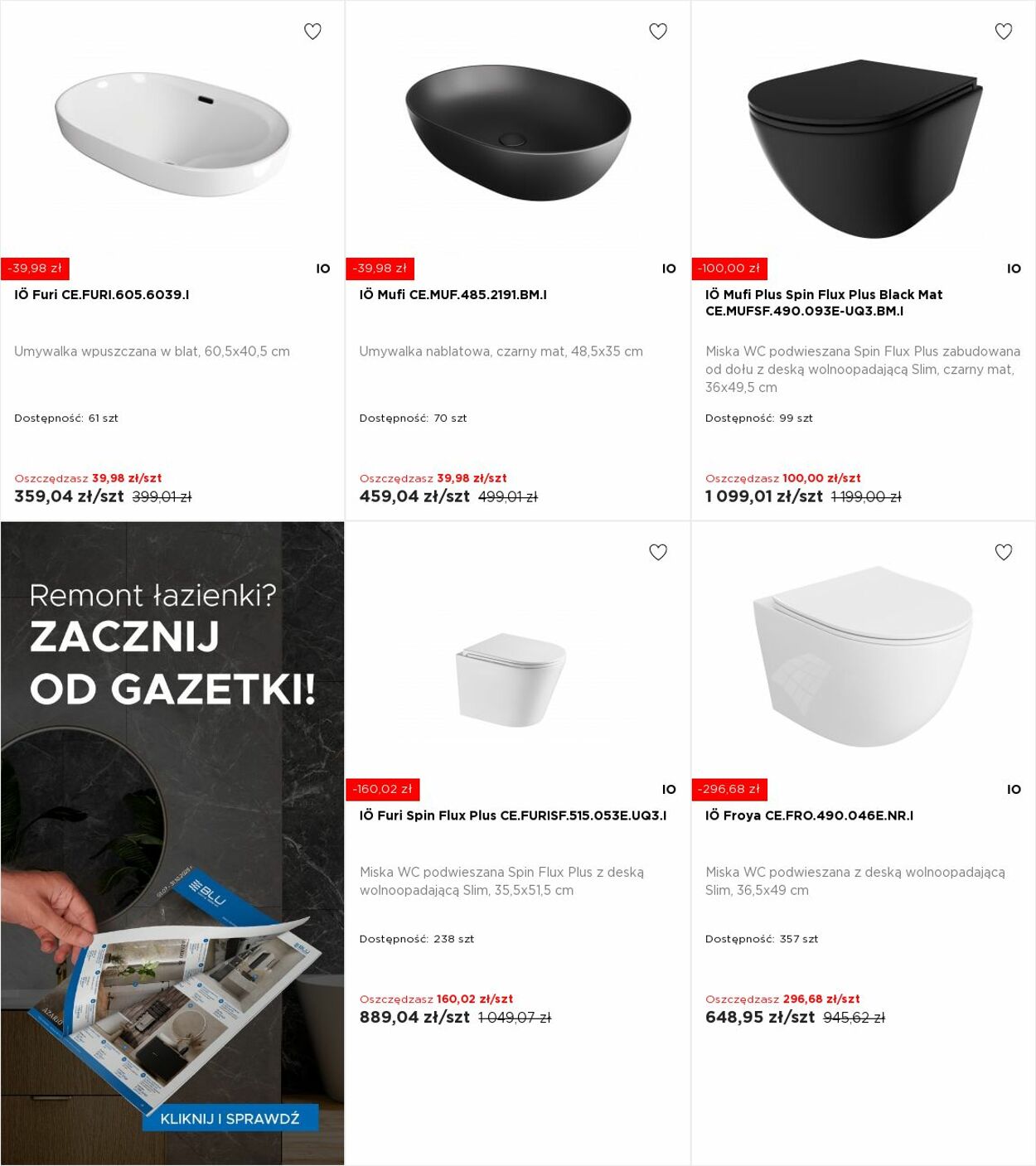 Gazetka Blu Salony Łazienek 08.09.2025 - 14.09.2025