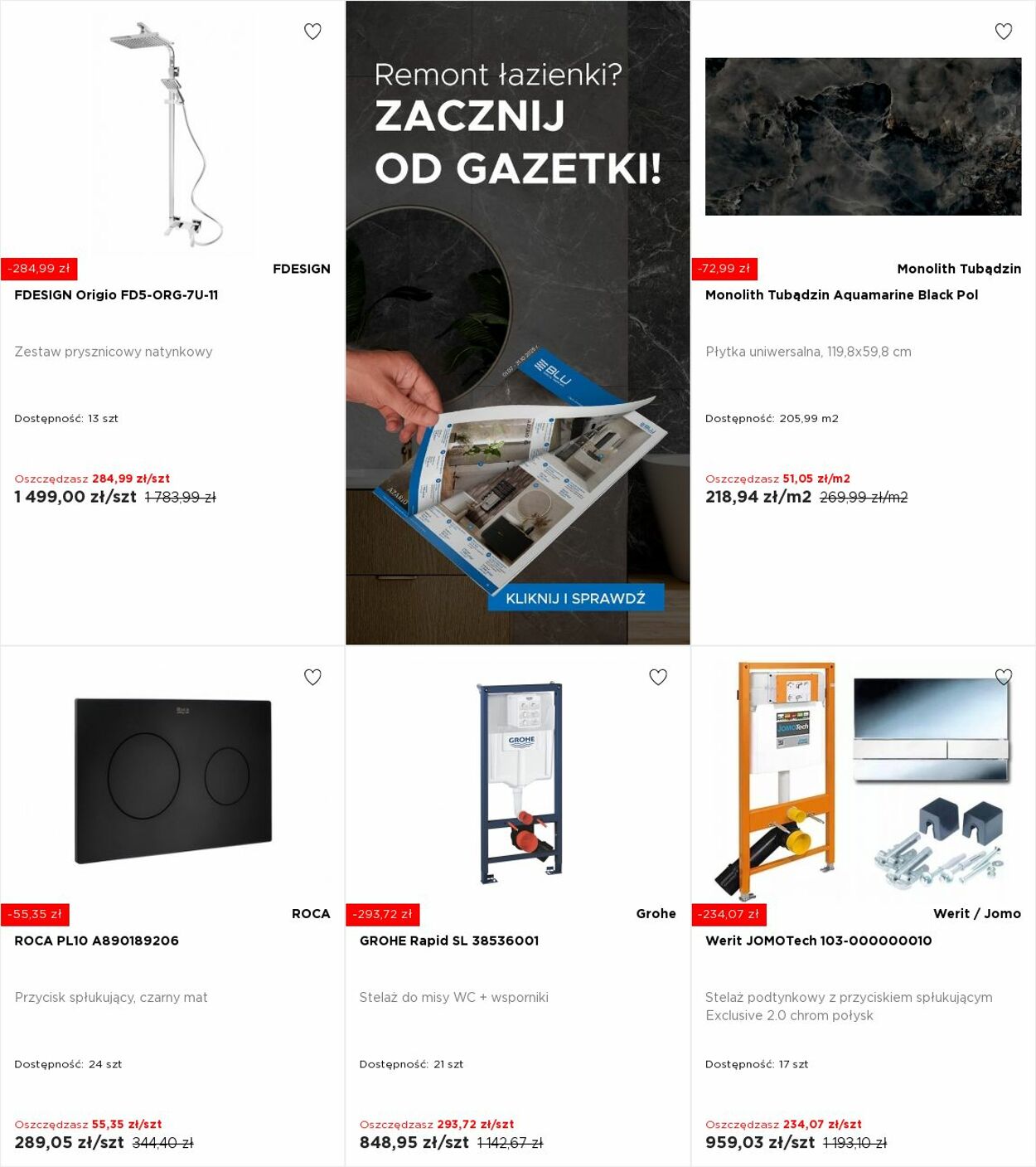 Gazetka Blu Salony Łazienek 08.09.2025 - 14.09.2025