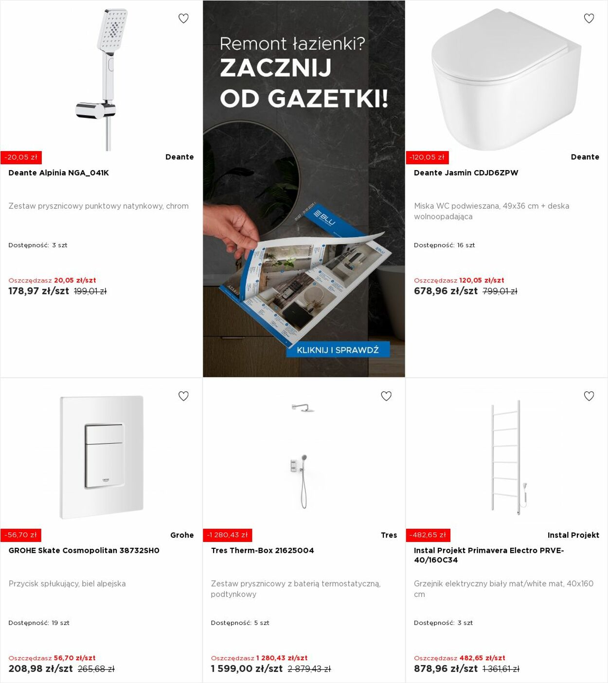 Gazetka Blu Salony Łazienek 08.09.2025 - 14.09.2025