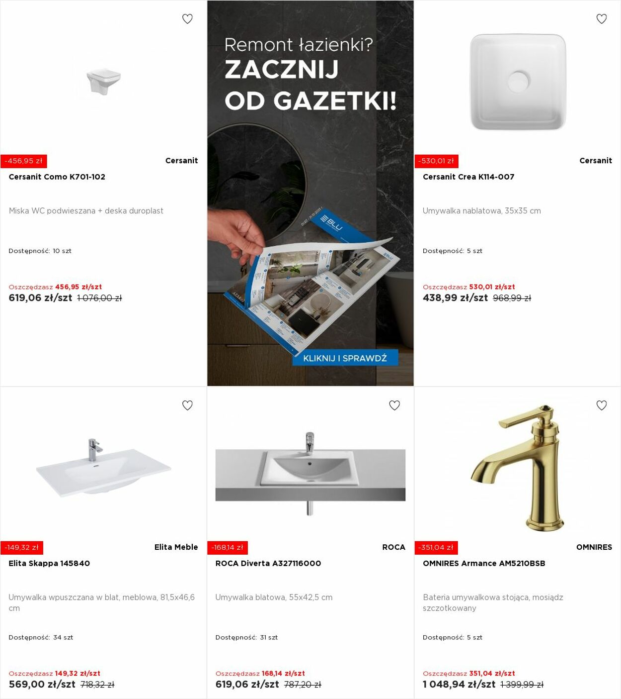 Gazetka Blu Salony Łazienek 08.09.2025 - 14.09.2025