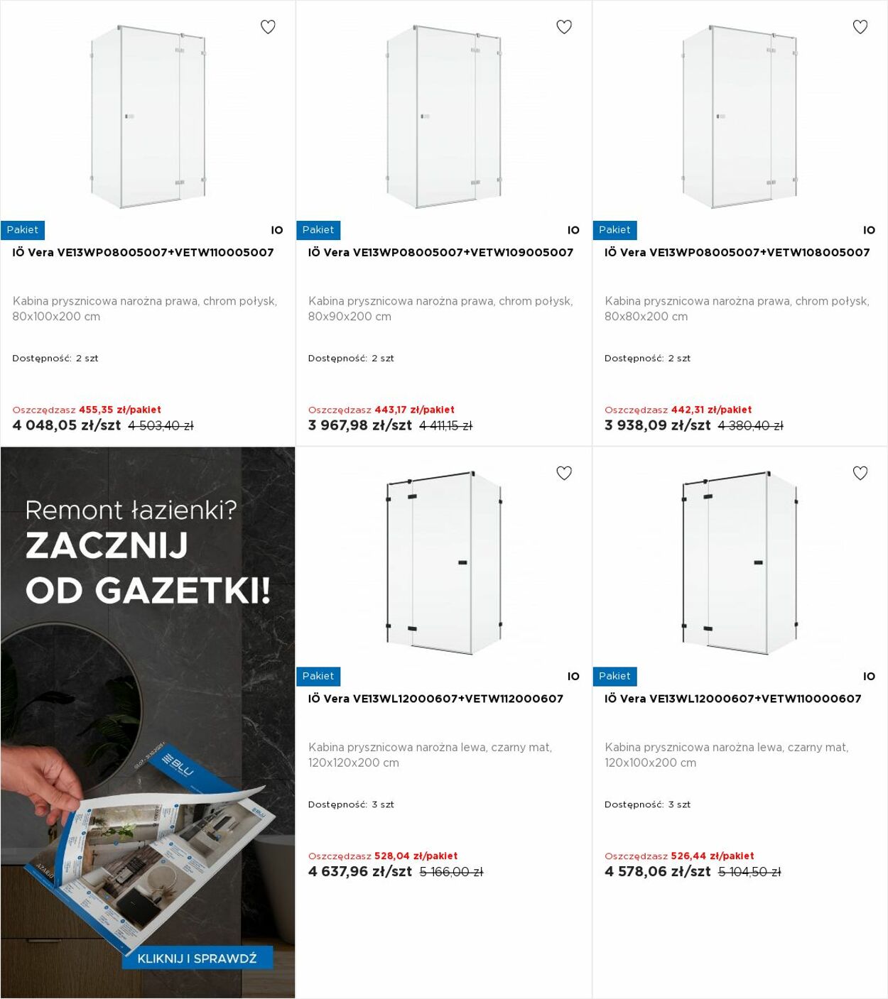 Gazetka Blu Salony Łazienek 08.09.2025 - 14.09.2025