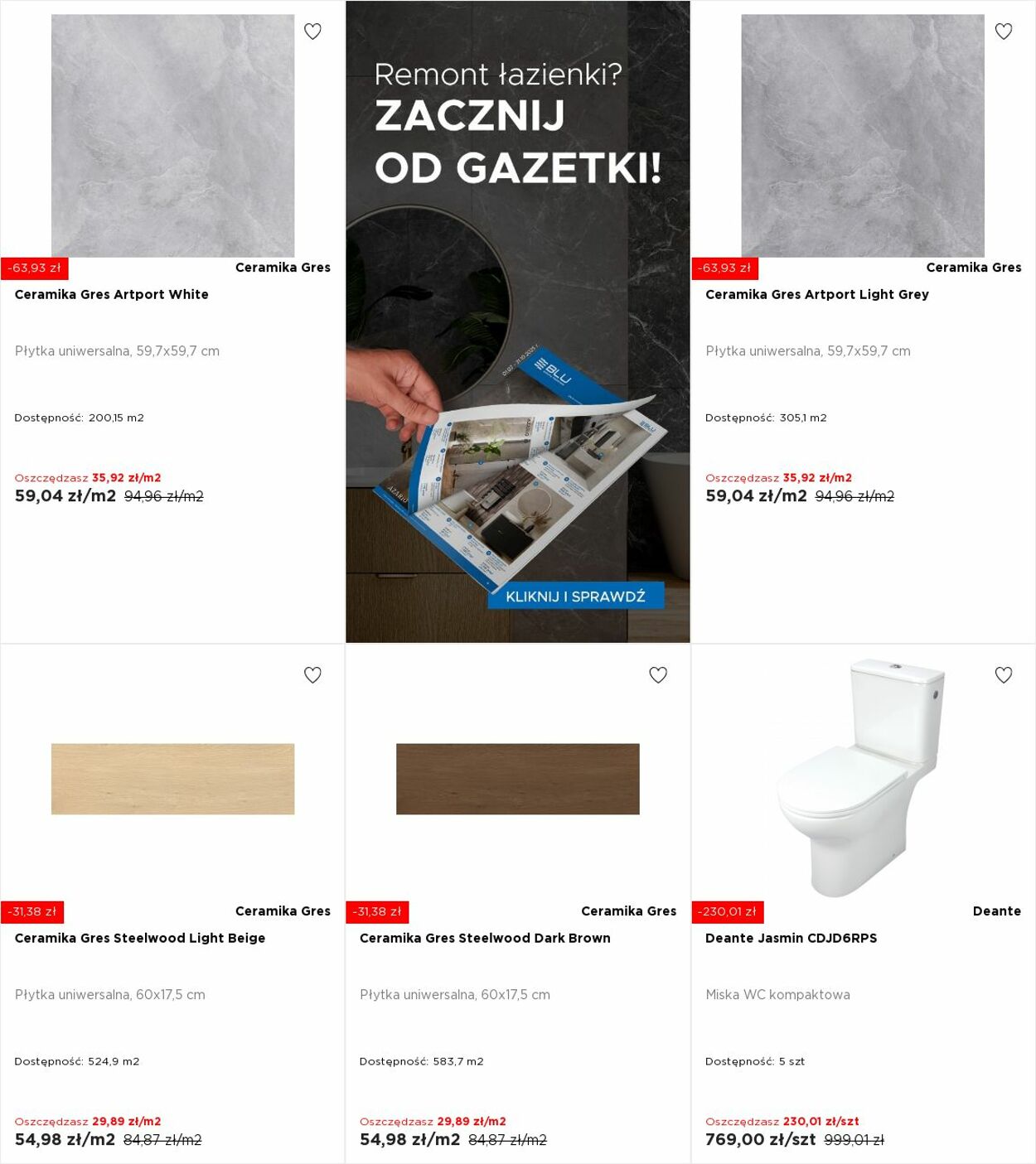 Gazetka Blu Salony Łazienek 08.09.2025 - 14.09.2025
