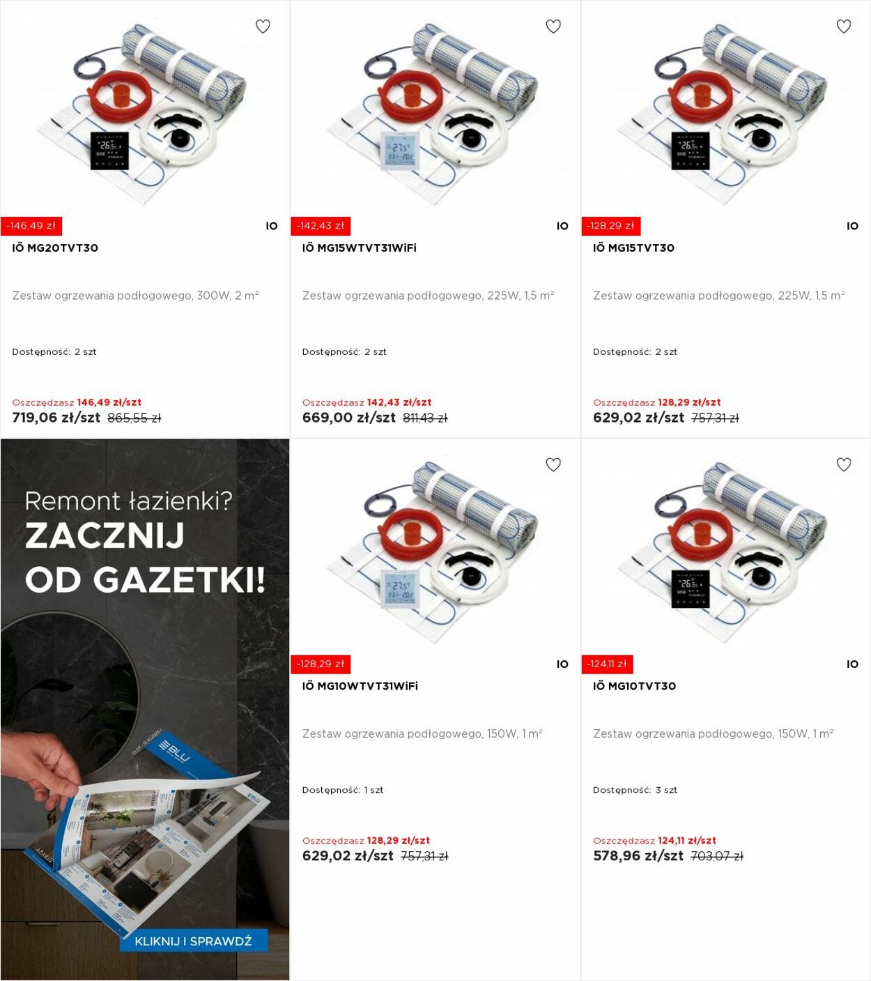 Gazetka Blu Salony Łazienek 08.09.2025 - 14.09.2025