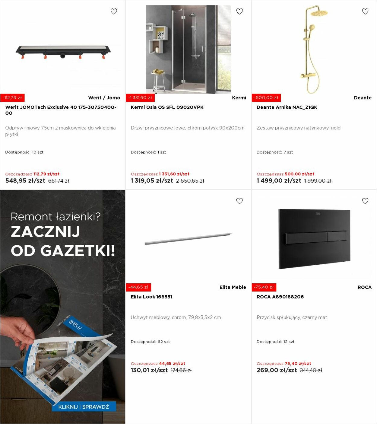 Gazetka Blu Salony Łazienek 08.09.2025 - 14.09.2025