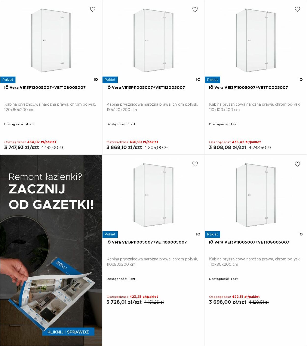 Gazetka Blu Salony Łazienek 08.09.2025 - 14.09.2025