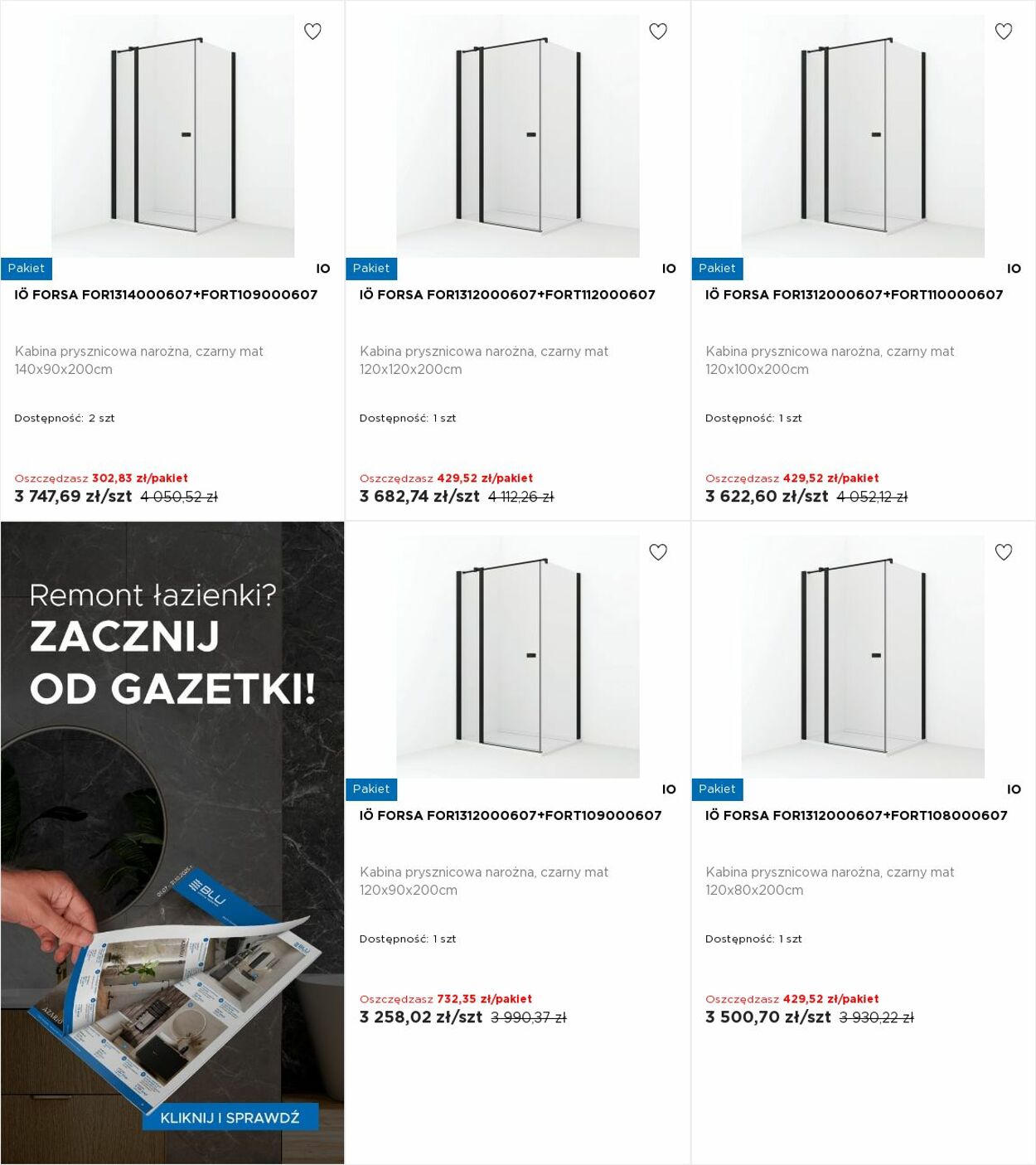 Gazetka Blu Salony Łazienek 08.09.2025 - 14.09.2025