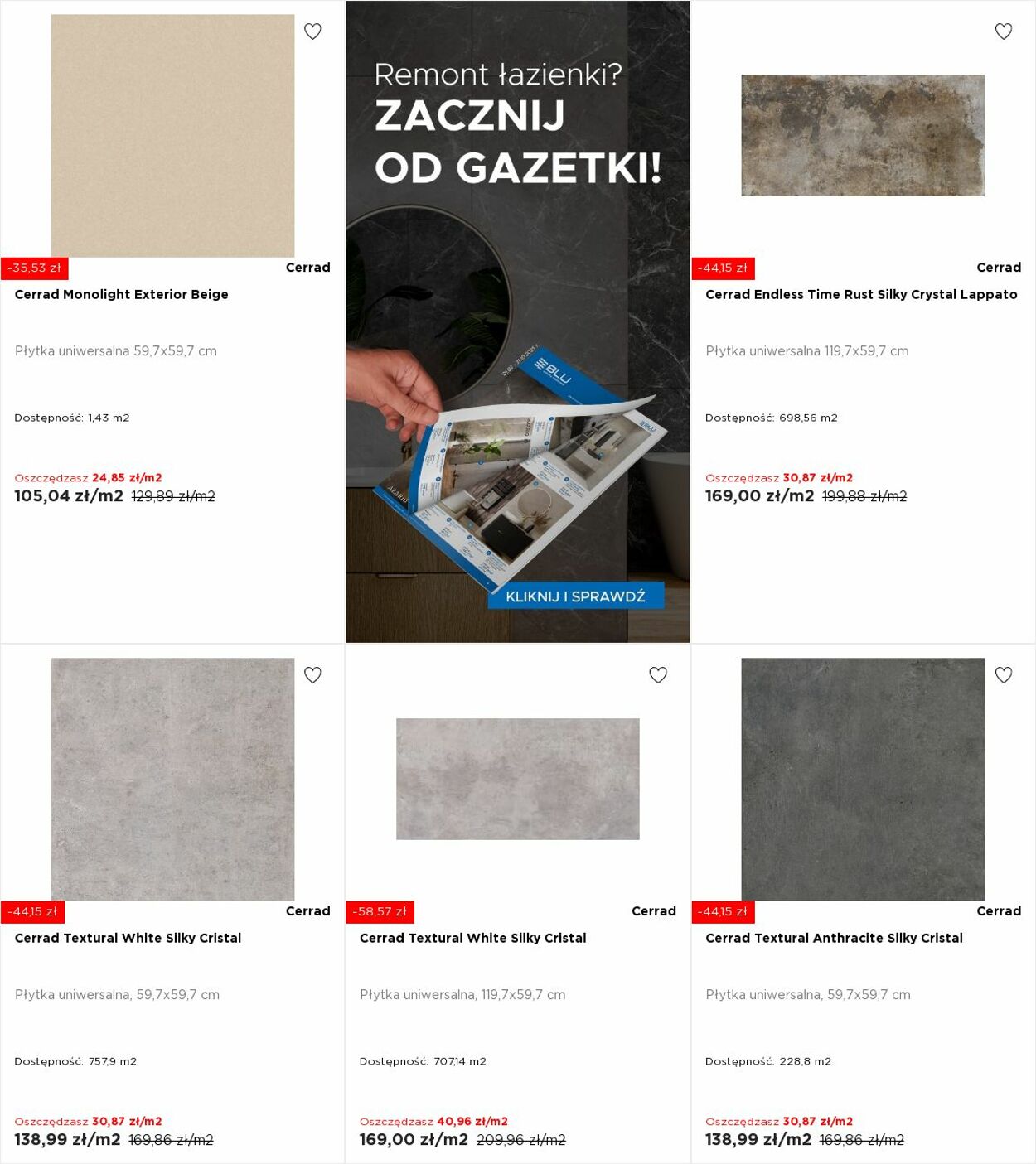 Gazetka Blu Salony Łazienek 29.09.2025 - 05.10.2025
