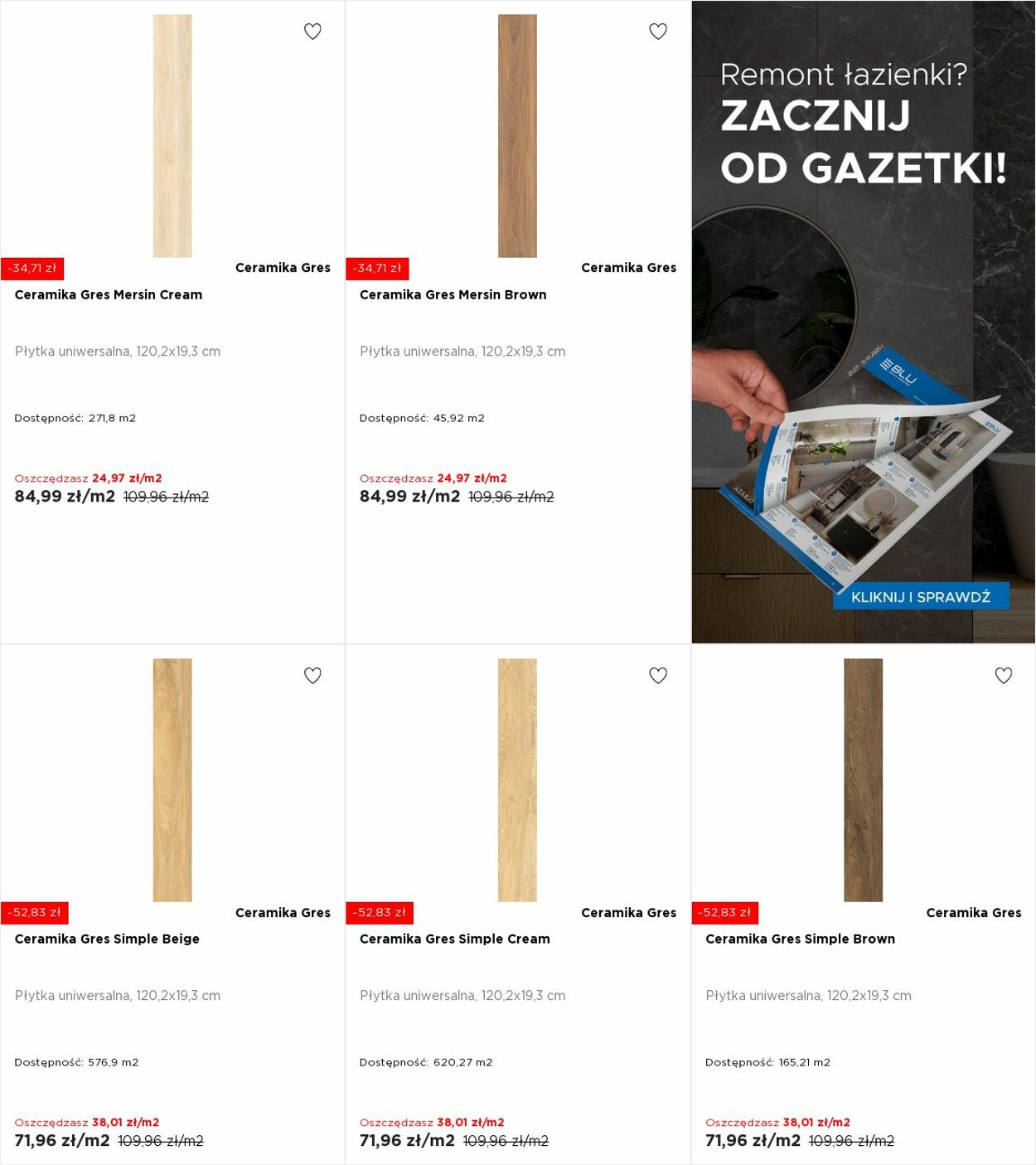 Gazetka Blu Salony Łazienek 29.09.2025 - 05.10.2025