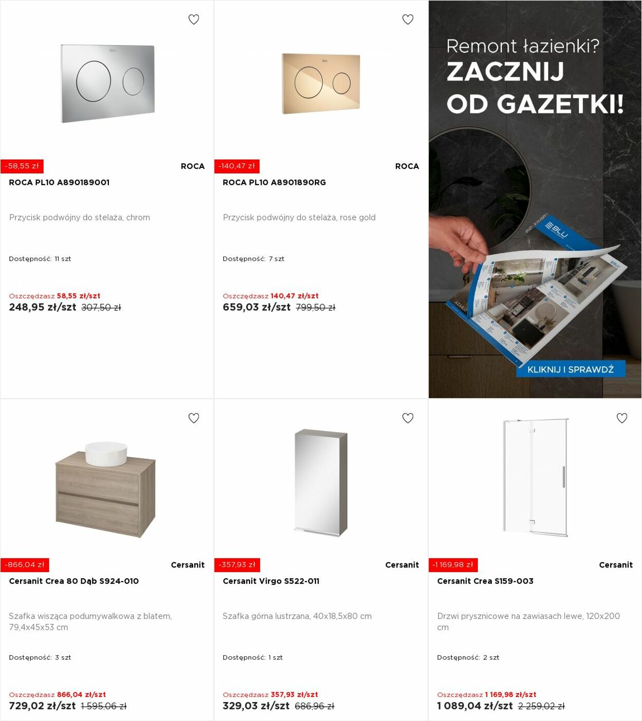 Gazetka Blu Salony Łazienek 29.09.2025 - 05.10.2025