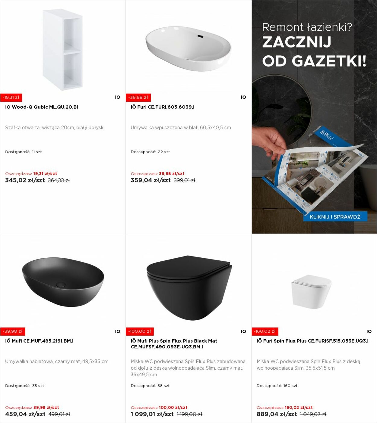Gazetka Blu Salony Łazienek 18.08.2025 - 24.08.2025