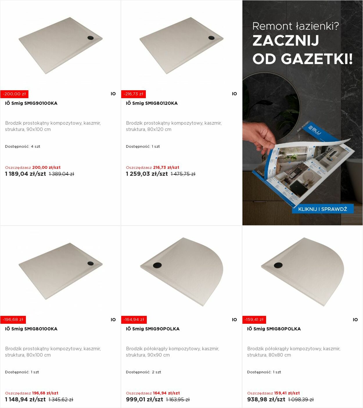 Gazetka Blu Salony Łazienek 18.08.2025 - 24.08.2025