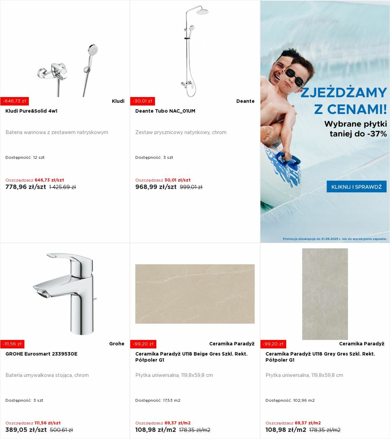 Gazetka Blu Salony Łazienek 18.08.2025 - 24.08.2025