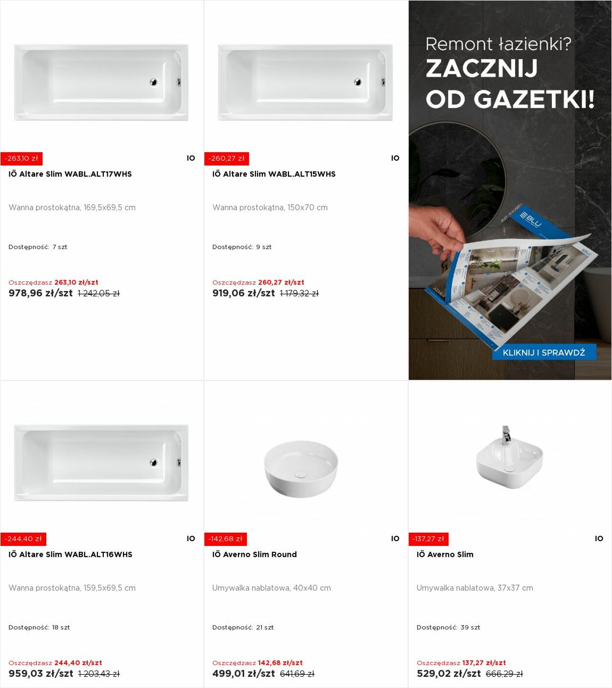 Gazetka Blu Salony Łazienek 18.08.2025 - 24.08.2025