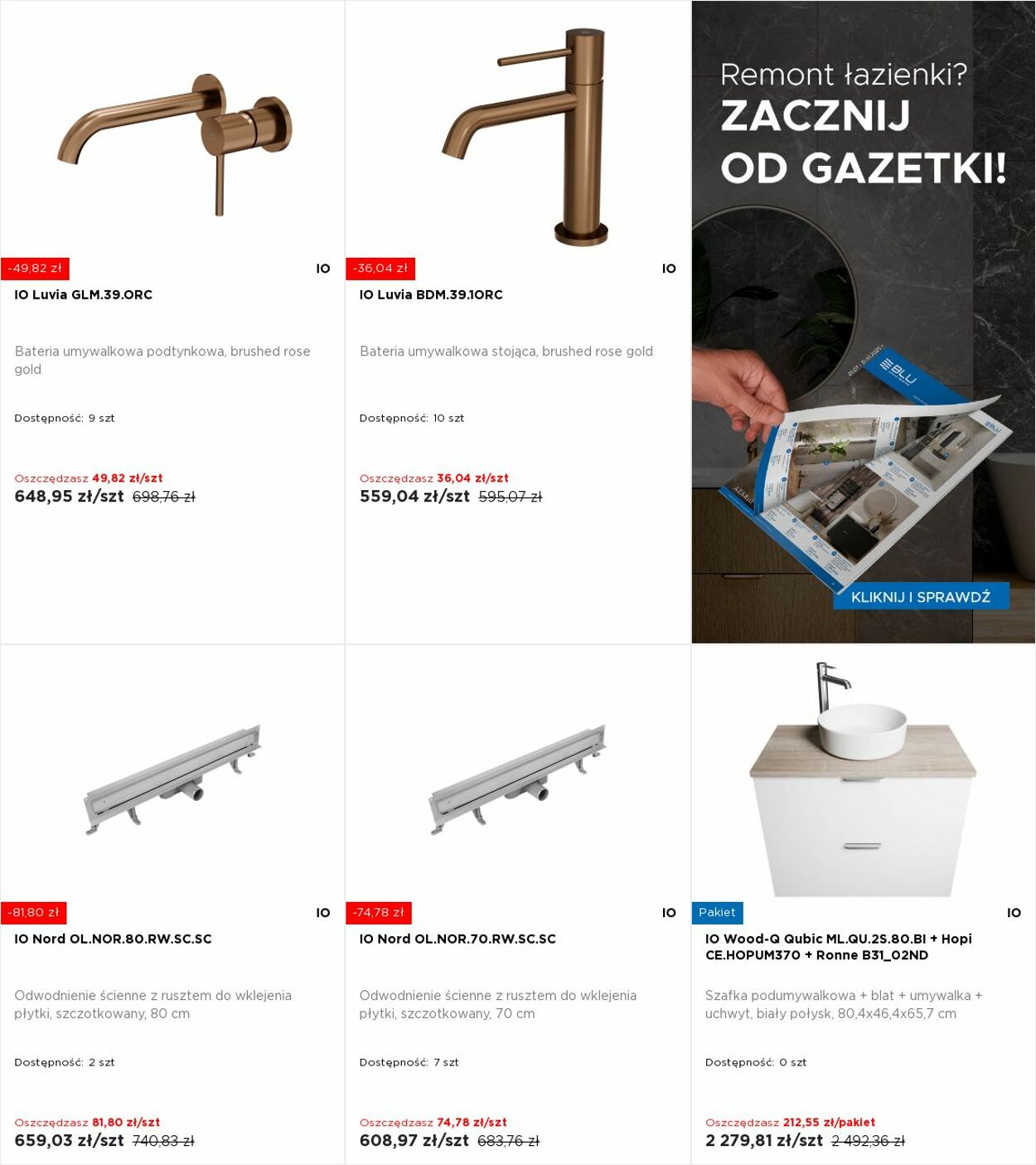 Gazetka Blu Salony Łazienek 18.08.2025 - 24.08.2025