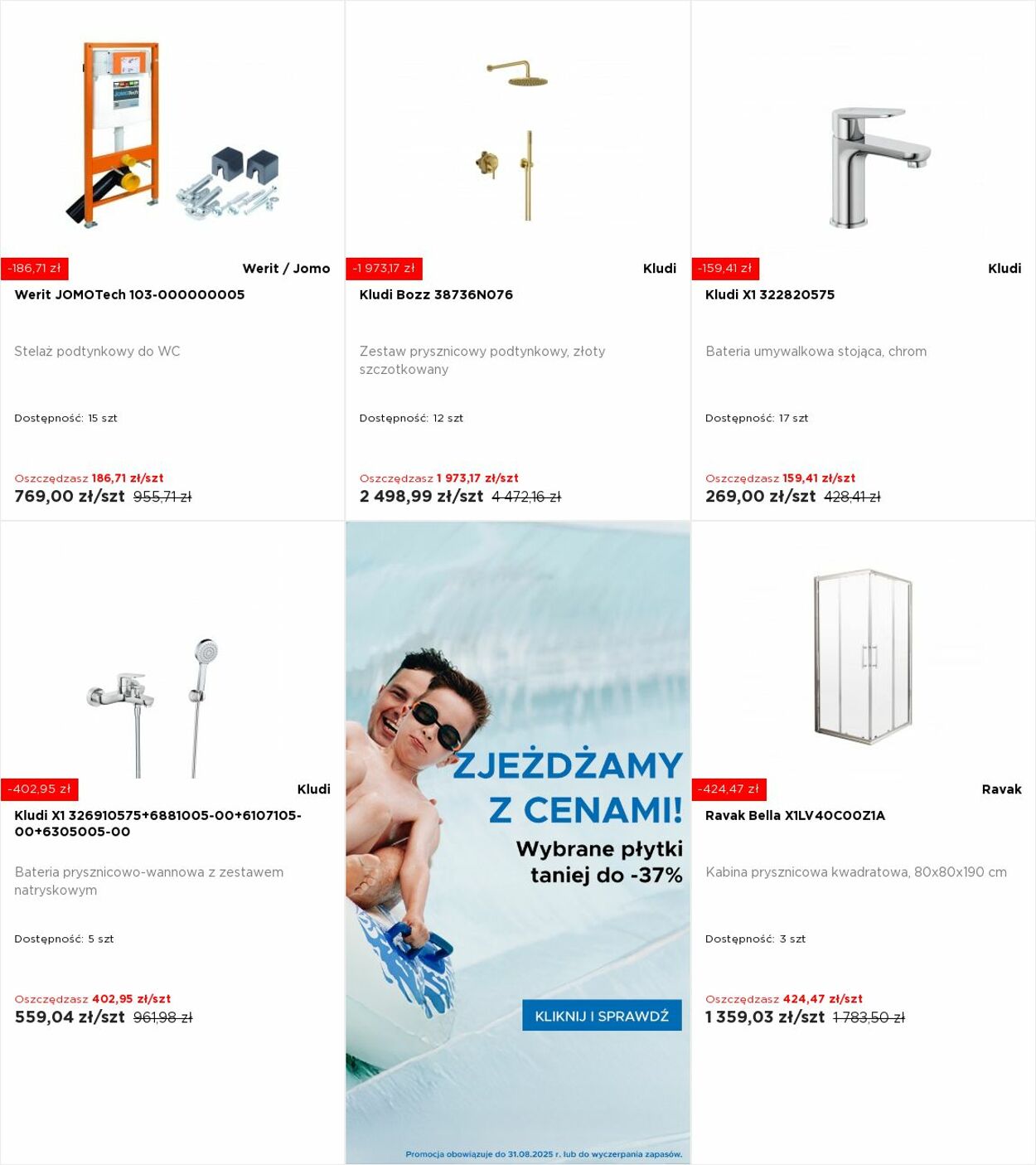 Gazetka Blu Salony Łazienek 18.08.2025 - 24.08.2025