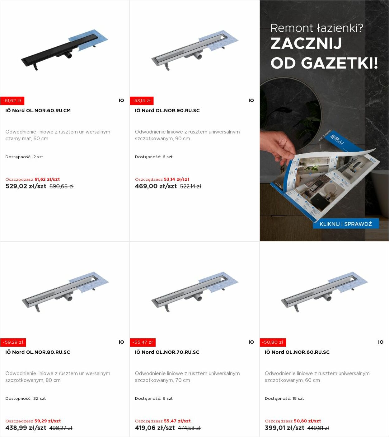Gazetka Blu Salony Łazienek 18.08.2025 - 24.08.2025