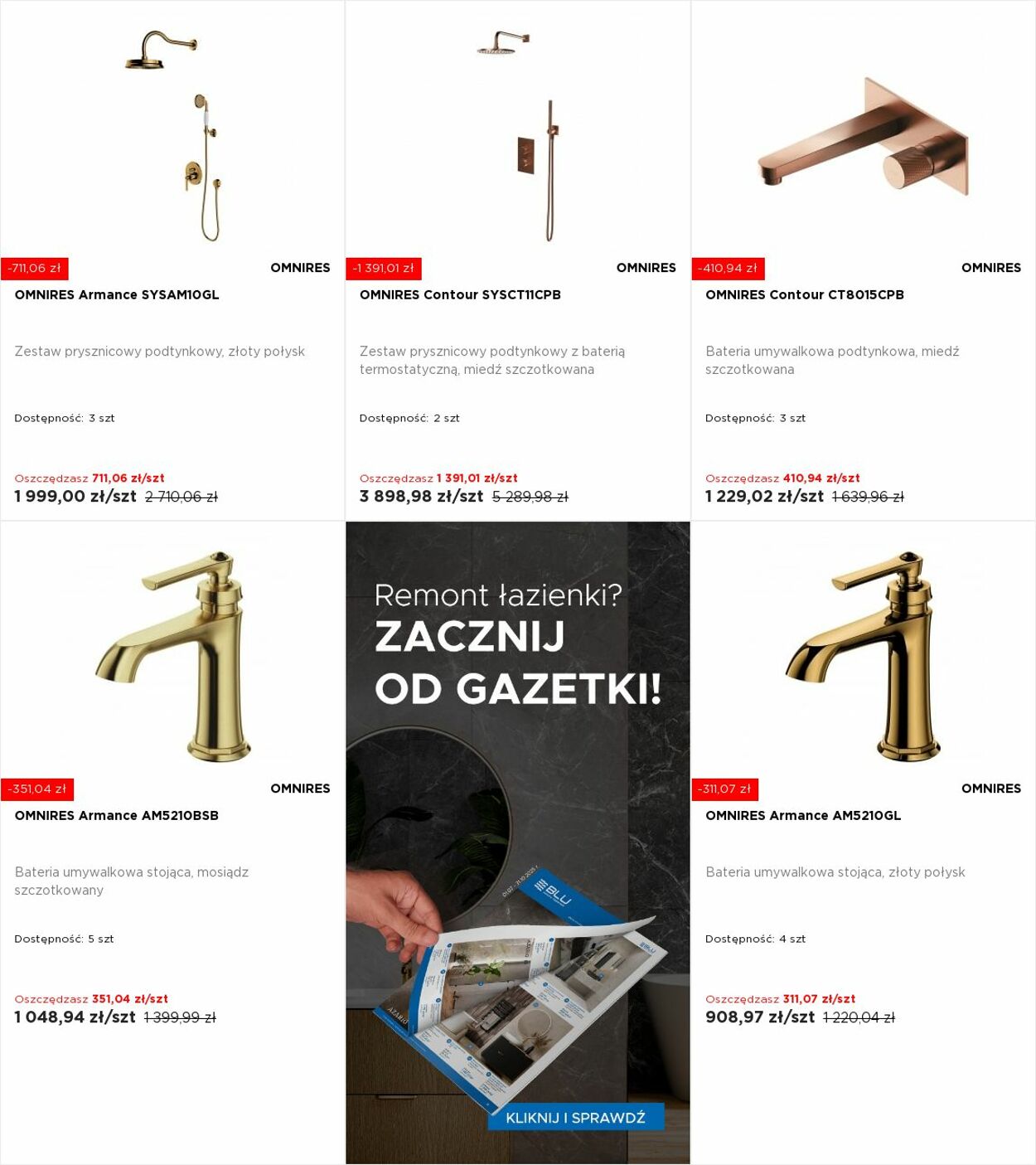 Gazetka Blu Salony Łazienek 18.08.2025 - 24.08.2025