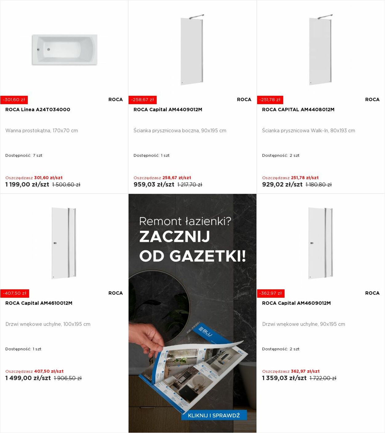 Gazetka Blu Salony Łazienek 18.08.2025 - 24.08.2025