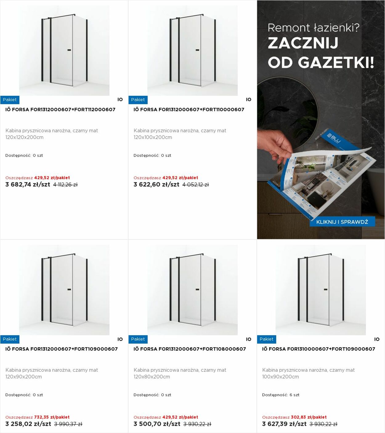Gazetka Blu Salony Łazienek 18.08.2025 - 24.08.2025