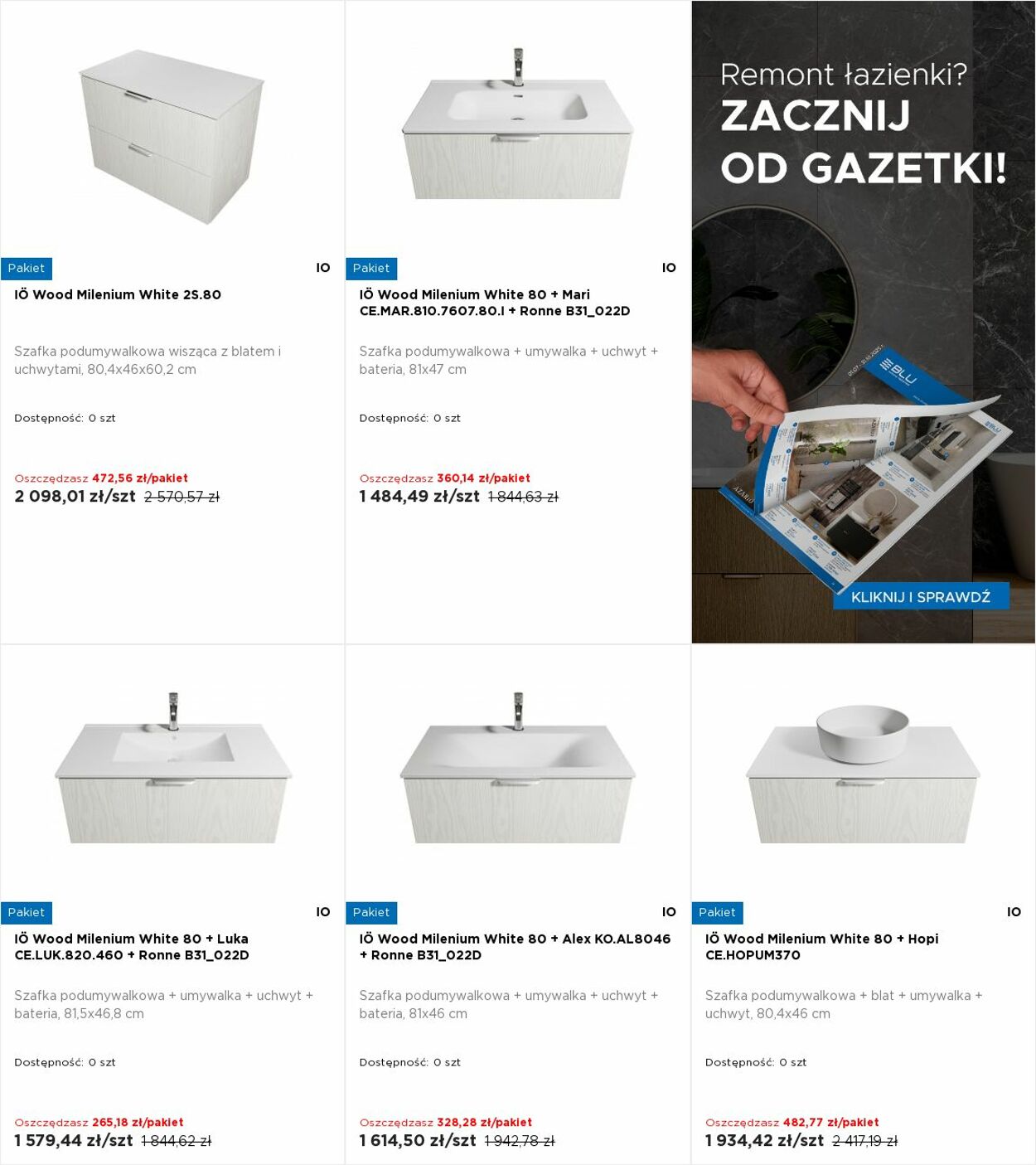 Gazetka Blu Salony Łazienek 18.08.2025 - 24.08.2025