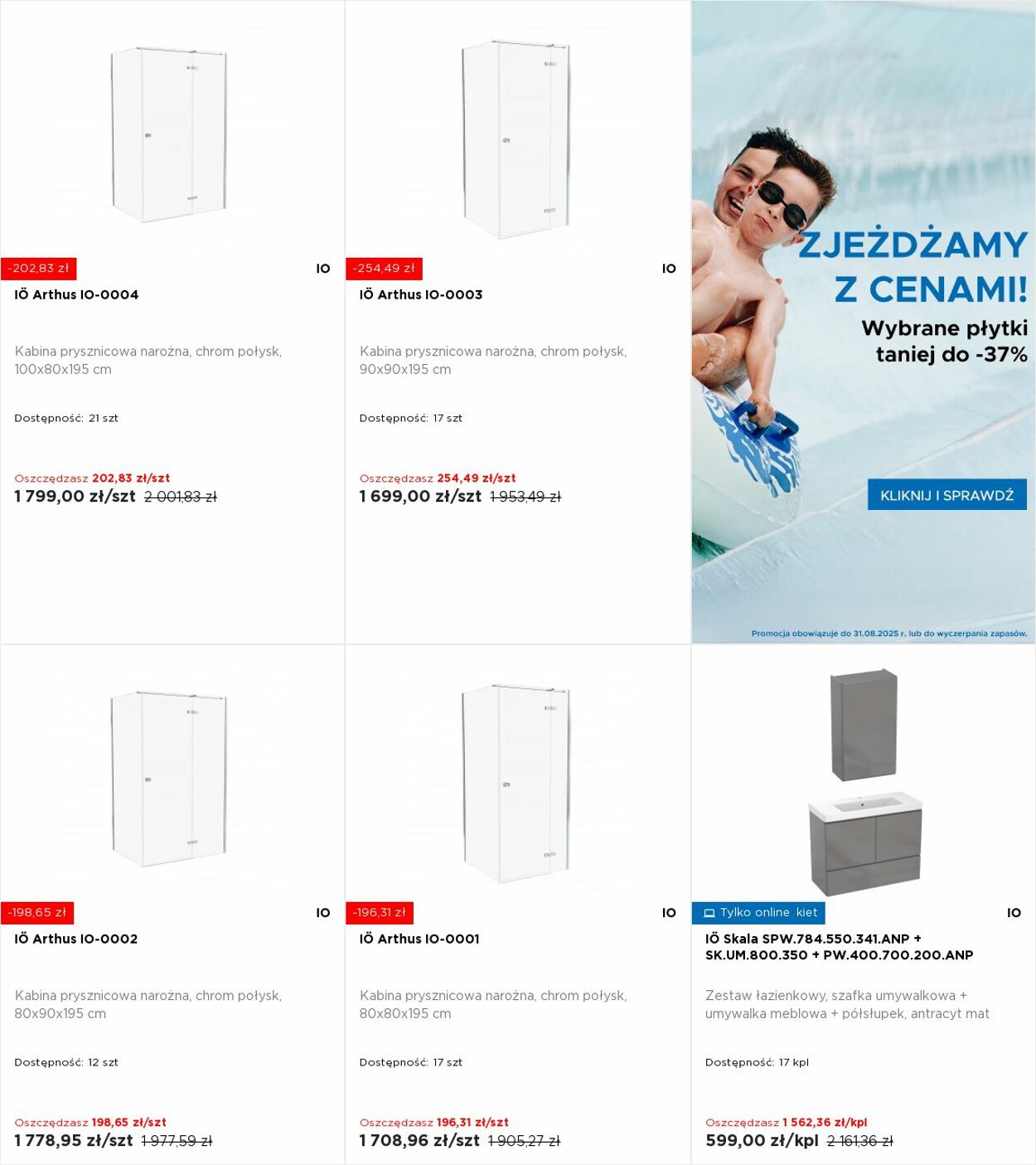 Gazetka Blu Salony Łazienek 18.08.2025 - 24.08.2025