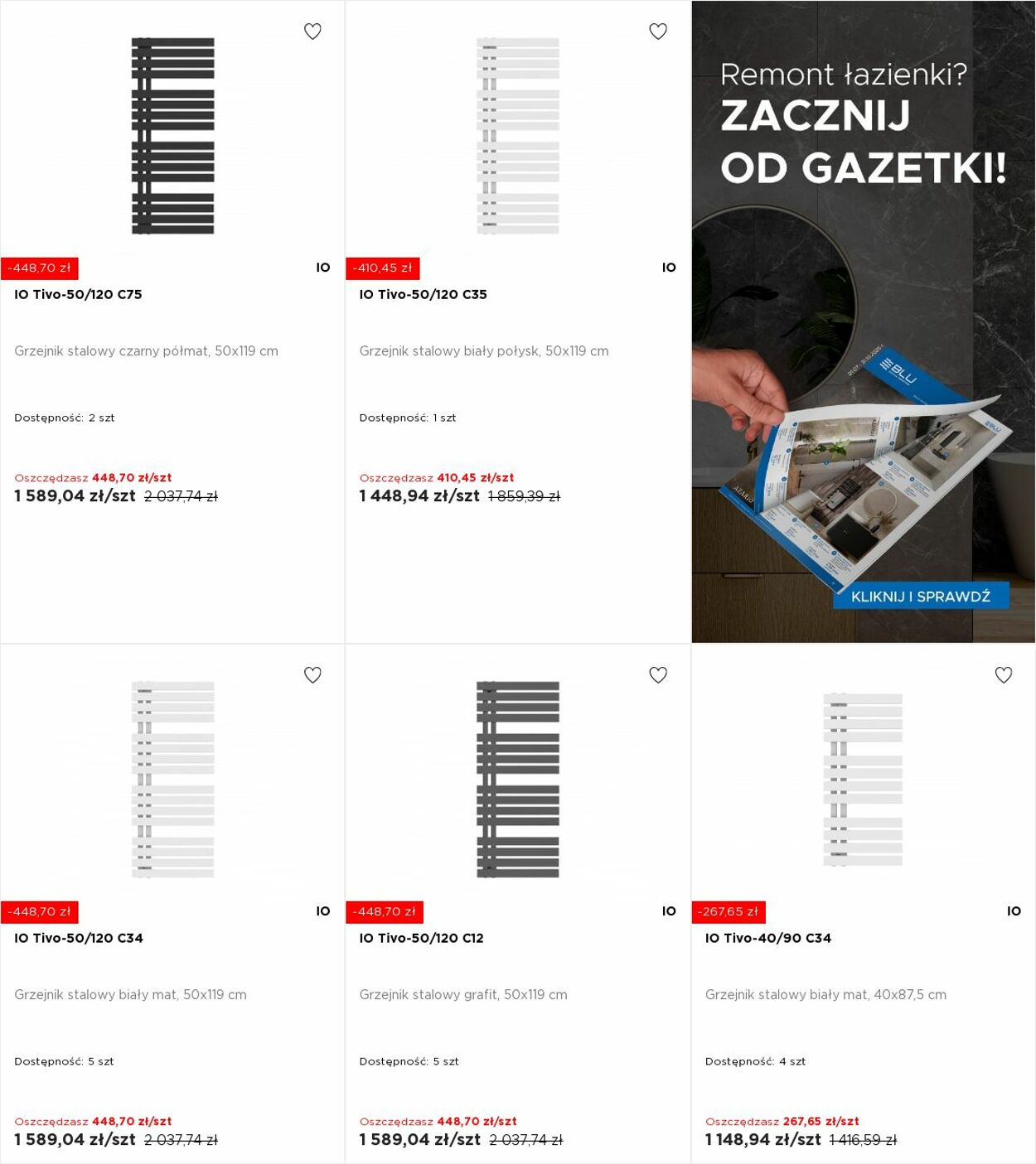 Gazetka Blu Salony Łazienek 13.10.2025 - 19.10.2025