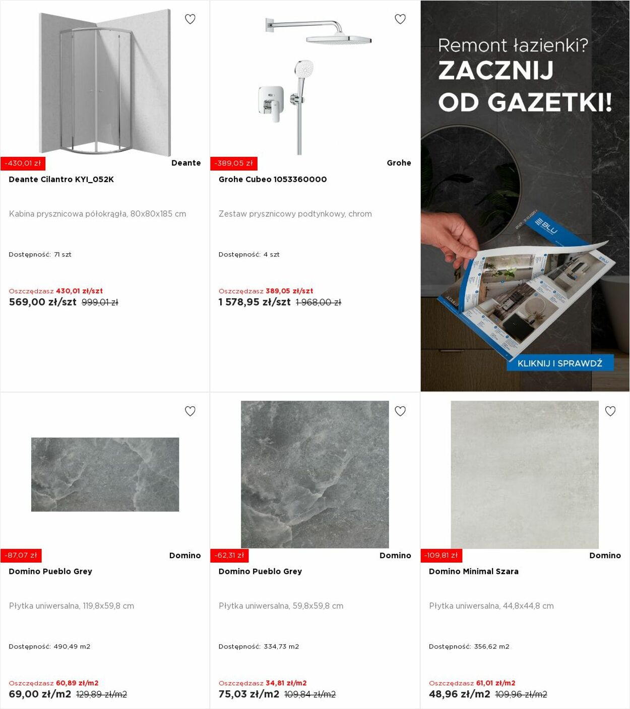 Gazetka Blu Salony Łazienek 13.10.2025 - 19.10.2025